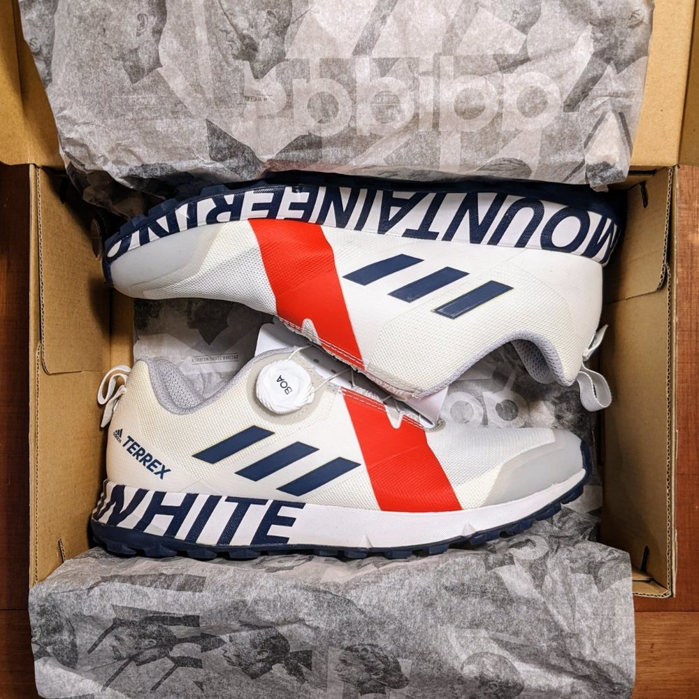 ADIDAS | White Mountaineering x Terrex Two Boa Trail Running Shoes | Men's 7.5